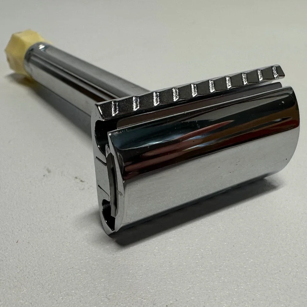 MERKUR Adjustable‎ Safety Razor Made in Solingen Germany Vtg 1970's RARE